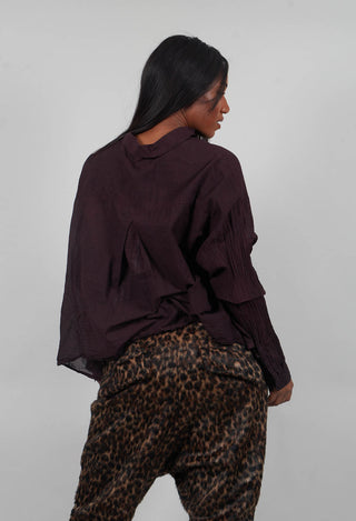 Oversized Lightweight Shirt in Purple Cloud - 1350402