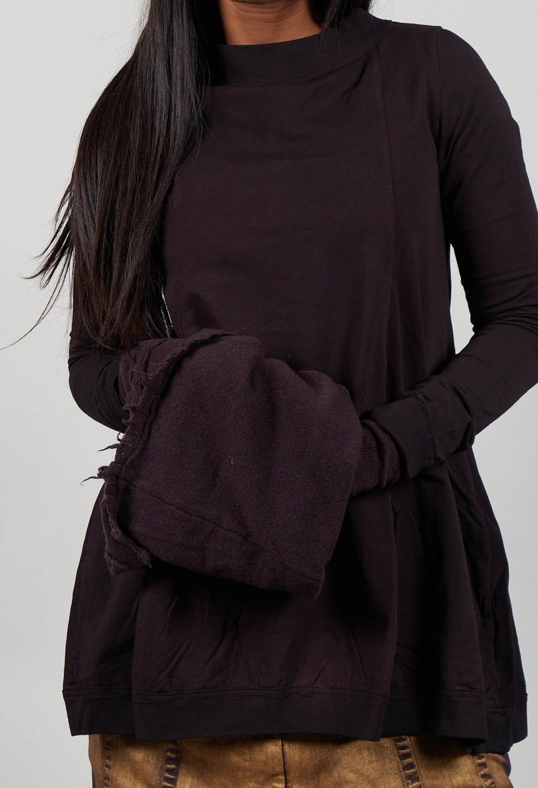 Cashmere Snood in Purple  - 1364607