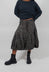 Balloon Shaped Skirt in Leo Black Cloud  - 1390301