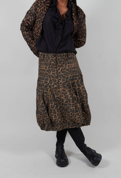 Balloon Shaped Skirt in Leo Cloud - 1390301