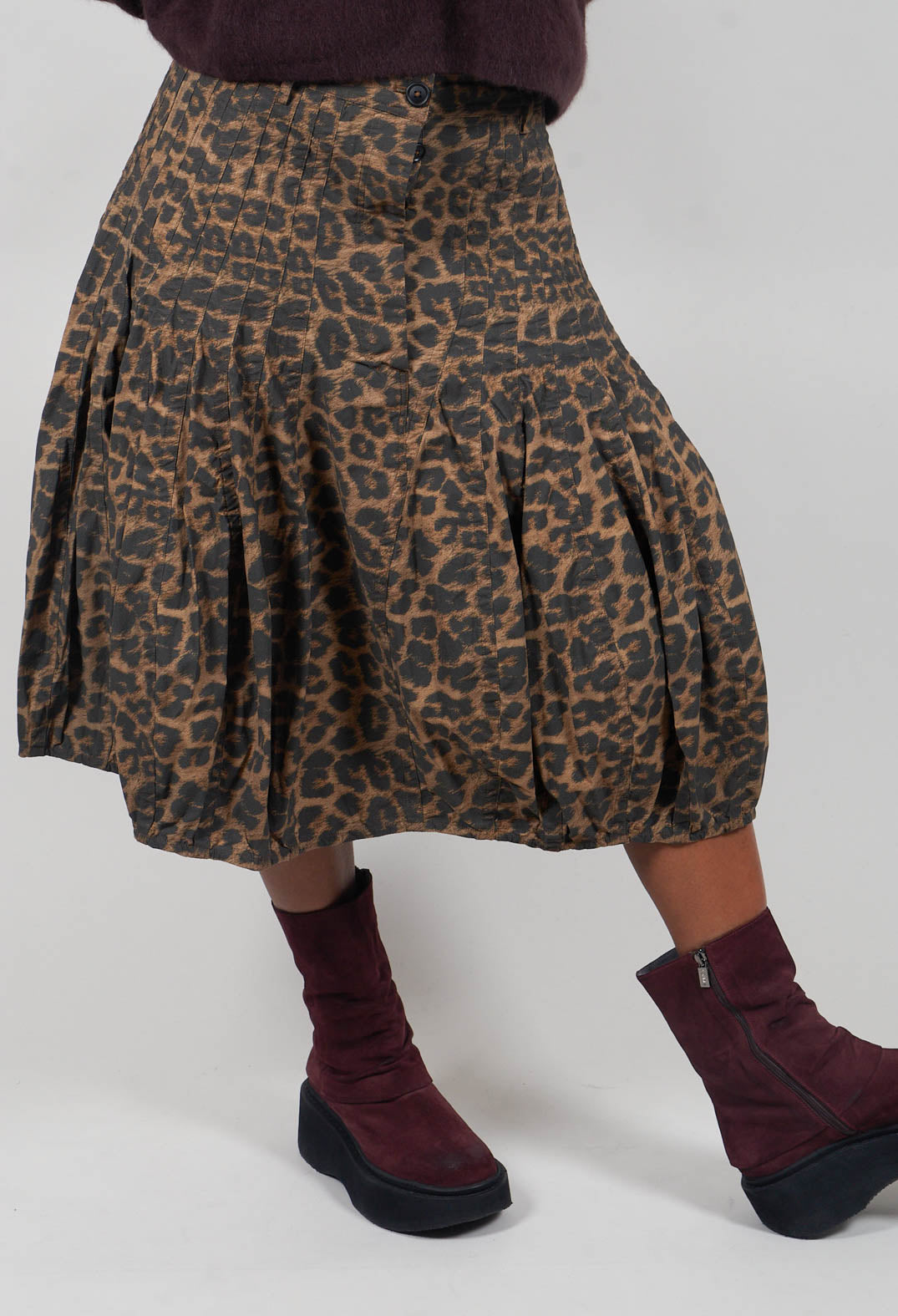 Balloon Shaped Skirt in Leo Cloud - 1390301
