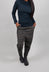 Pull On Drop Crotch Trousers in Leo Black Cloud  - 1390104