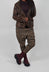 Pull On Drop Crotch Trousers in Leo Cloud  - 1390104