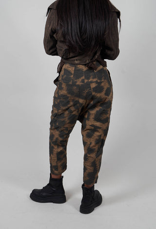 Pull On Drop Crotch Trousers in Leo Big Cloud - 1390104