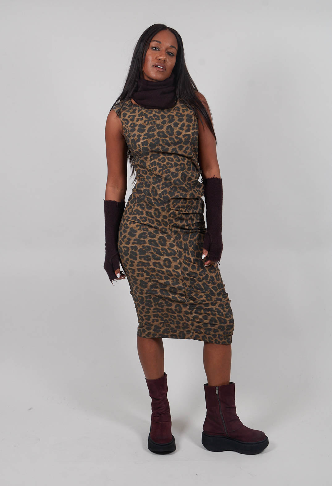 Fitted Dress in Leo Cloud  - 1390908