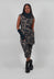 Fitted Dress in Leo Big Black Cloud - 1390908