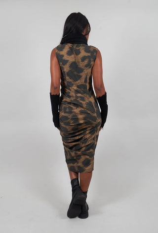 Fitted Dress in Leo Big Cloud  - 1390908