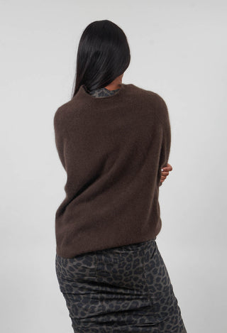 Boxy Fit Jumper in Umbra  - 1410701