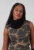 Raw Edge Snood in Black  - 1534610