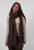 Raw Edge Scarf in Umbra  - 1537711