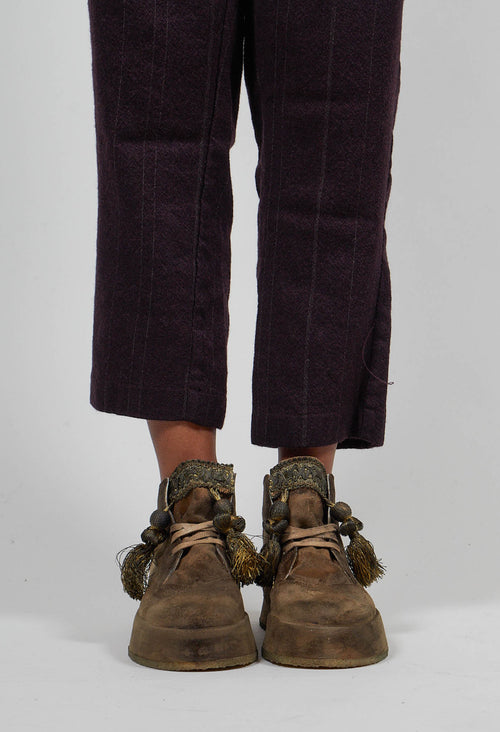 High Top Shoes with Tassels in Original - 1985213