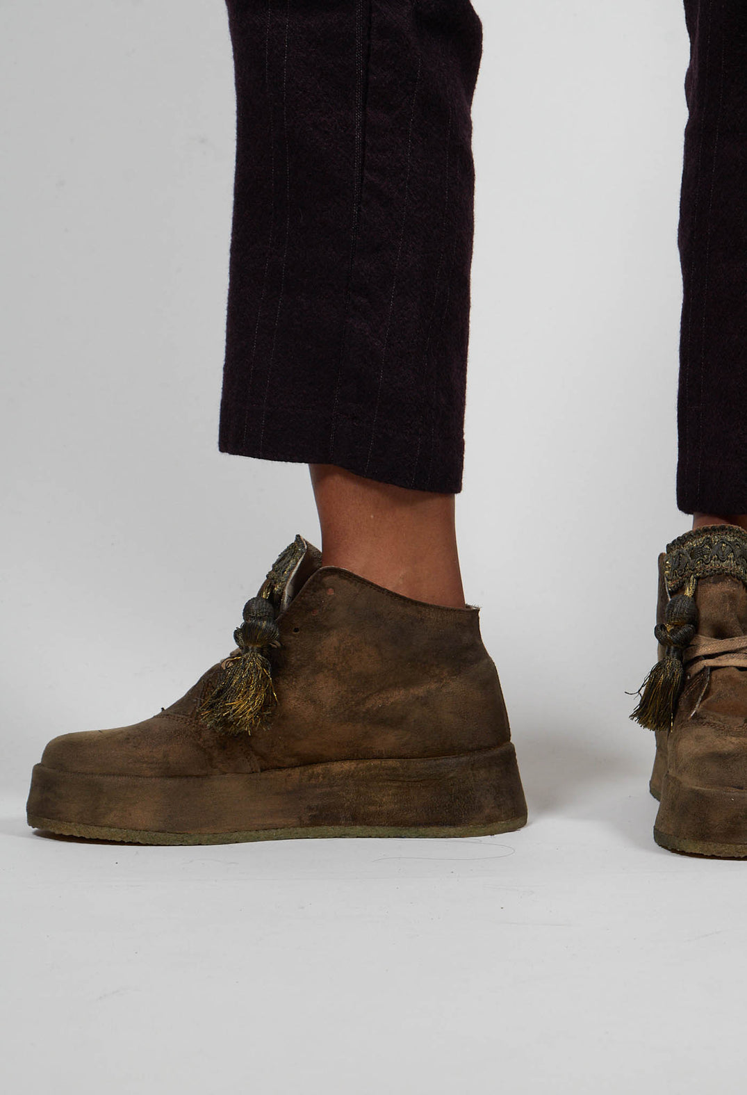 High Top Shoes with Tassels in Original - 1985213