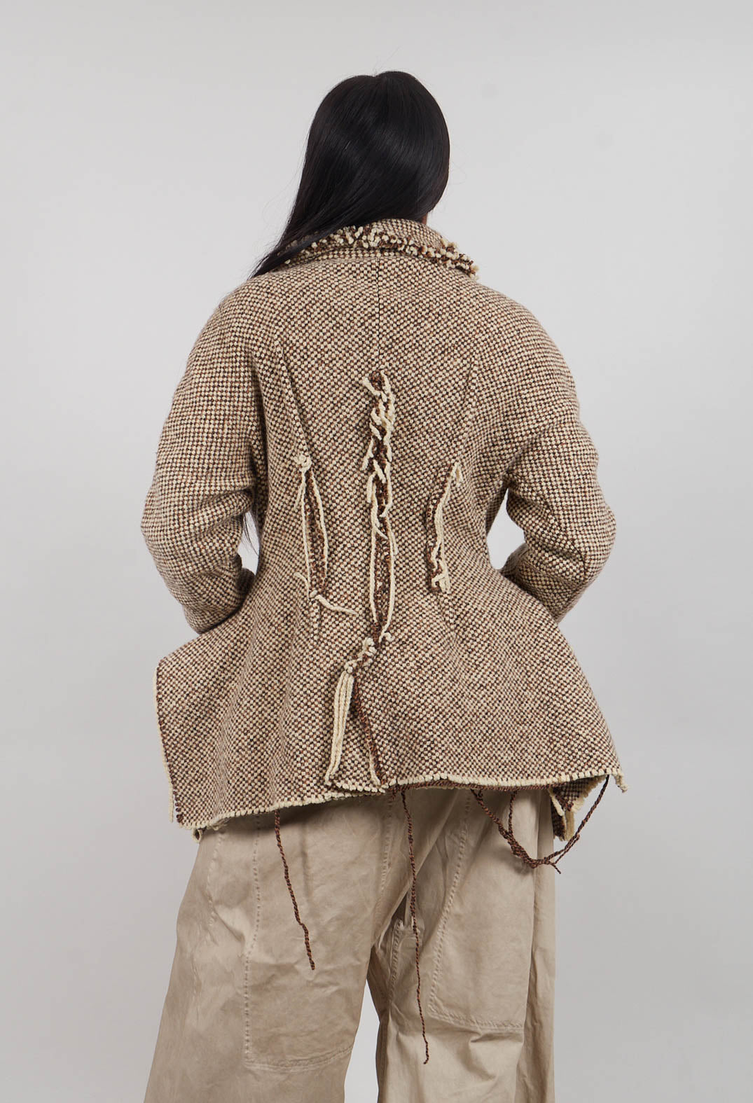 Raw Edge Jacket in Dakar Check  - 2051101