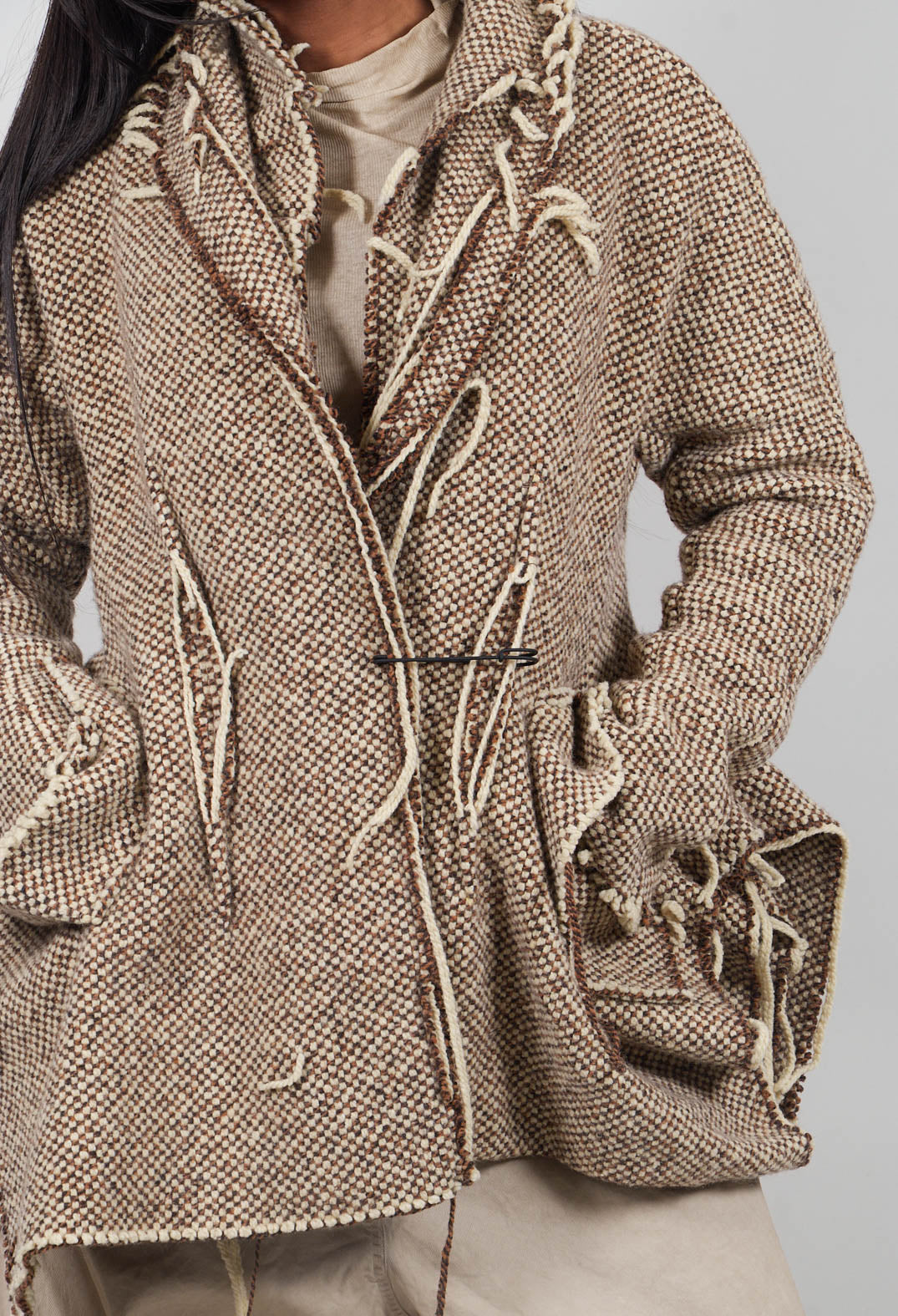 Raw Edge Jacket in Dakar Check  - 2051101