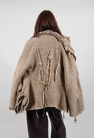 Raw Edge Jacket in Dakar Check  - 2051101