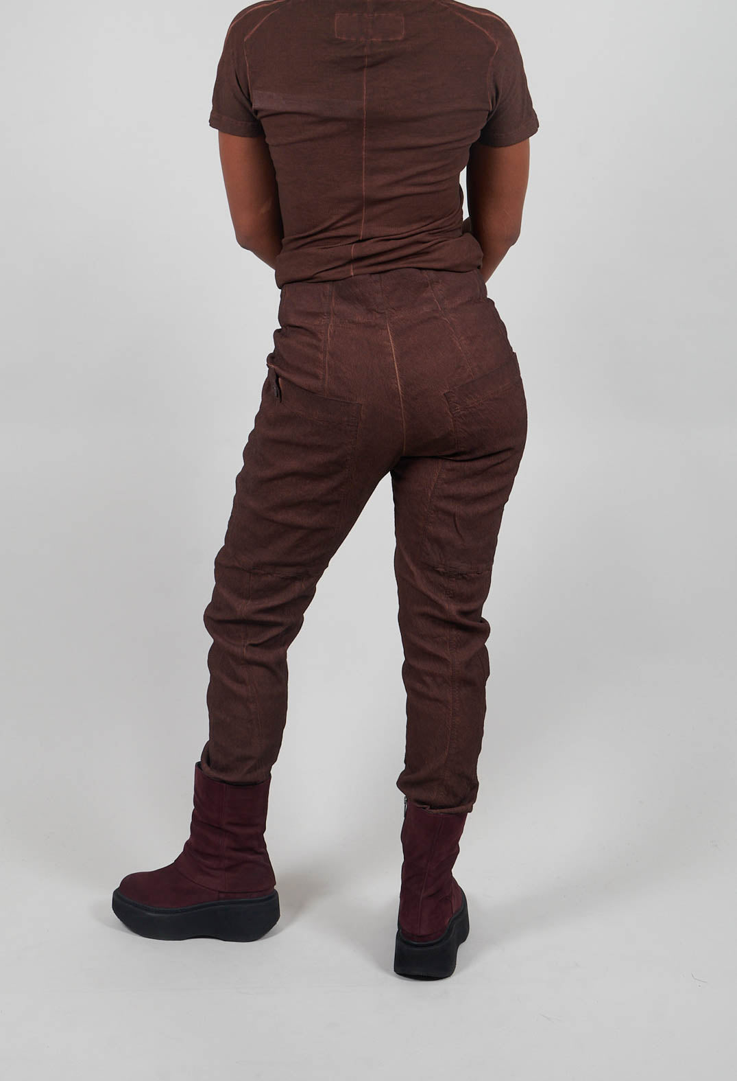 Slim Leg Trousers in Henna Cloud  - 2120101