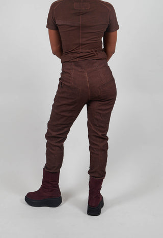 Slim Leg Trousers in Henna Cloud  - 2120101