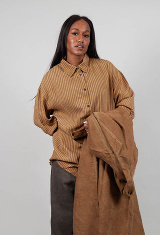 Longline Shirt in Dakar Cloud Stripe  - 2130401