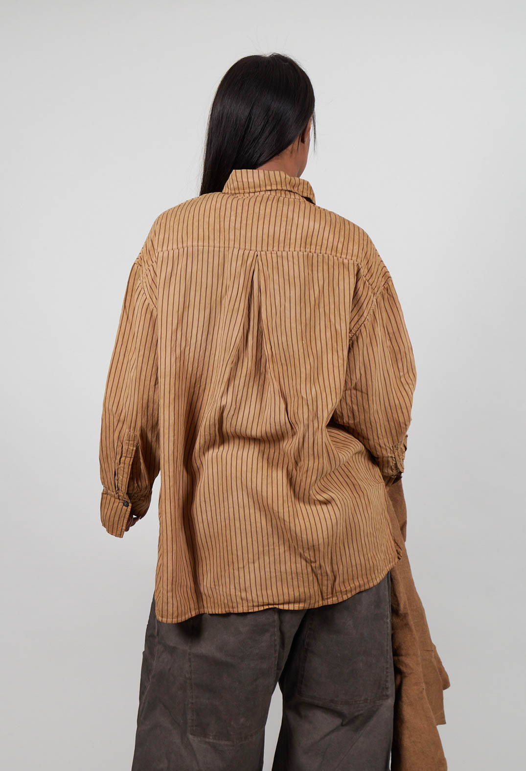 Longline Shirt in Dakar Cloud Stripe  - 2130401