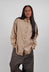 Longline Shirt in Clay Cloud Stripe  - 2130401