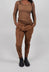 Slim Trousers with Seam Detail in Dakar Cloud - 2190105