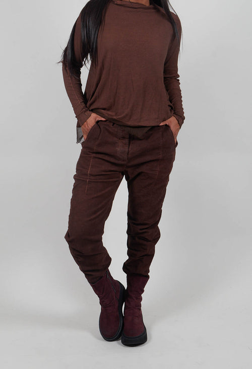 Straight Leg Trousers in Henna Cloud - 2220102