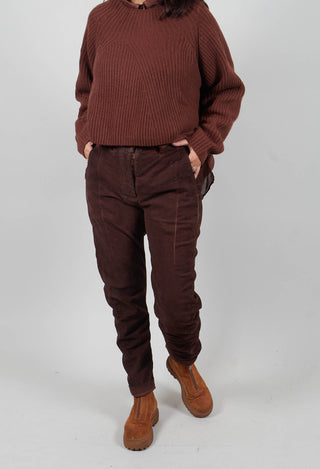 Straight Leg Trousers in Henna Cloud - 2220102