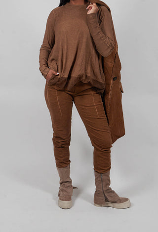 Straight Leg Trousers in Dakar Cloud  - 2220102