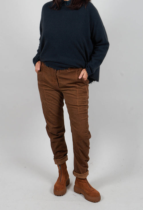 Straight Leg Trousers in Dakar Cloud  - 2220102