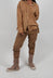 Straight Leg Trousers in Clay Cloud  - 2220102