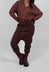 Drop Crotch Trousers in Henna Cloud  - 2220103