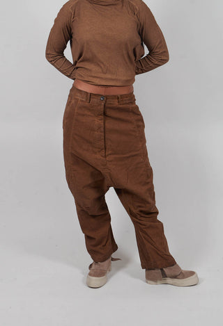 Drop Crotch Trousers in Dakar Cloud   - 2220103