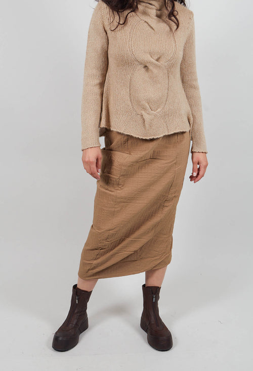 Pencil Skirt in Dakar 3D Optic  - 2240308