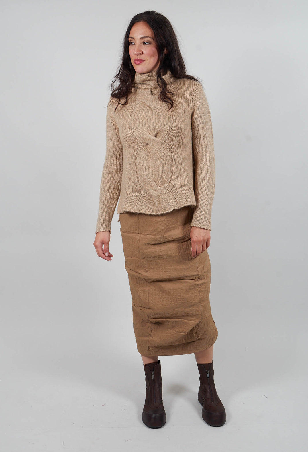 Pencil Skirt in Dakar 3D Optic  - 2240308