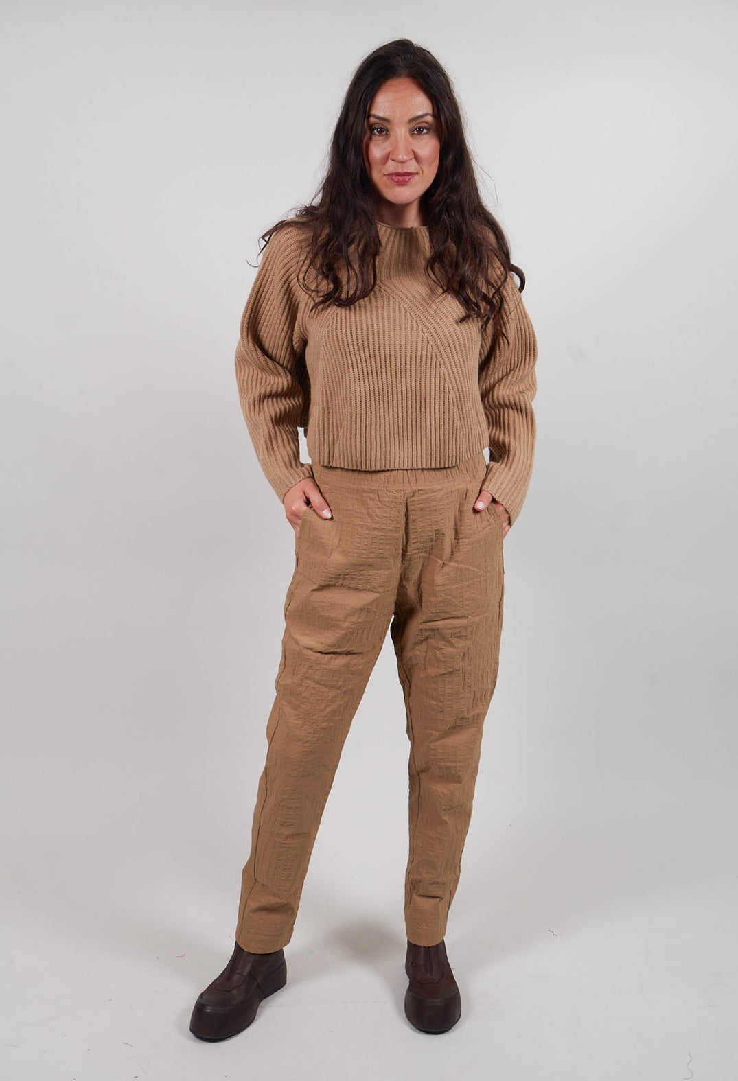 Pull On Trousers in Dakar 3D Optic  - 2240113