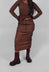 Fitted Skirt in Henna Cloud  - 2260303