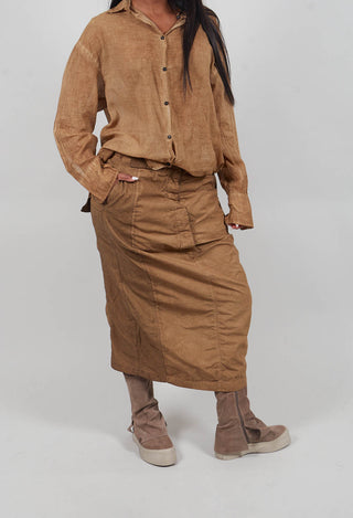 Fitted Skirt in Dakar Cloud  - 2260303