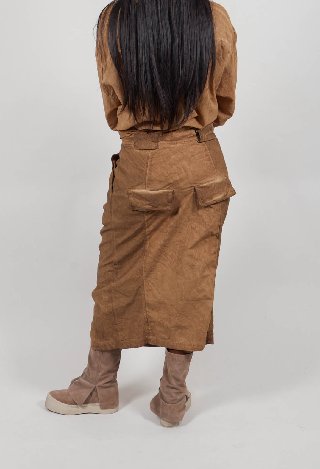 Fitted Skirt in Dakar Cloud  - 2260303