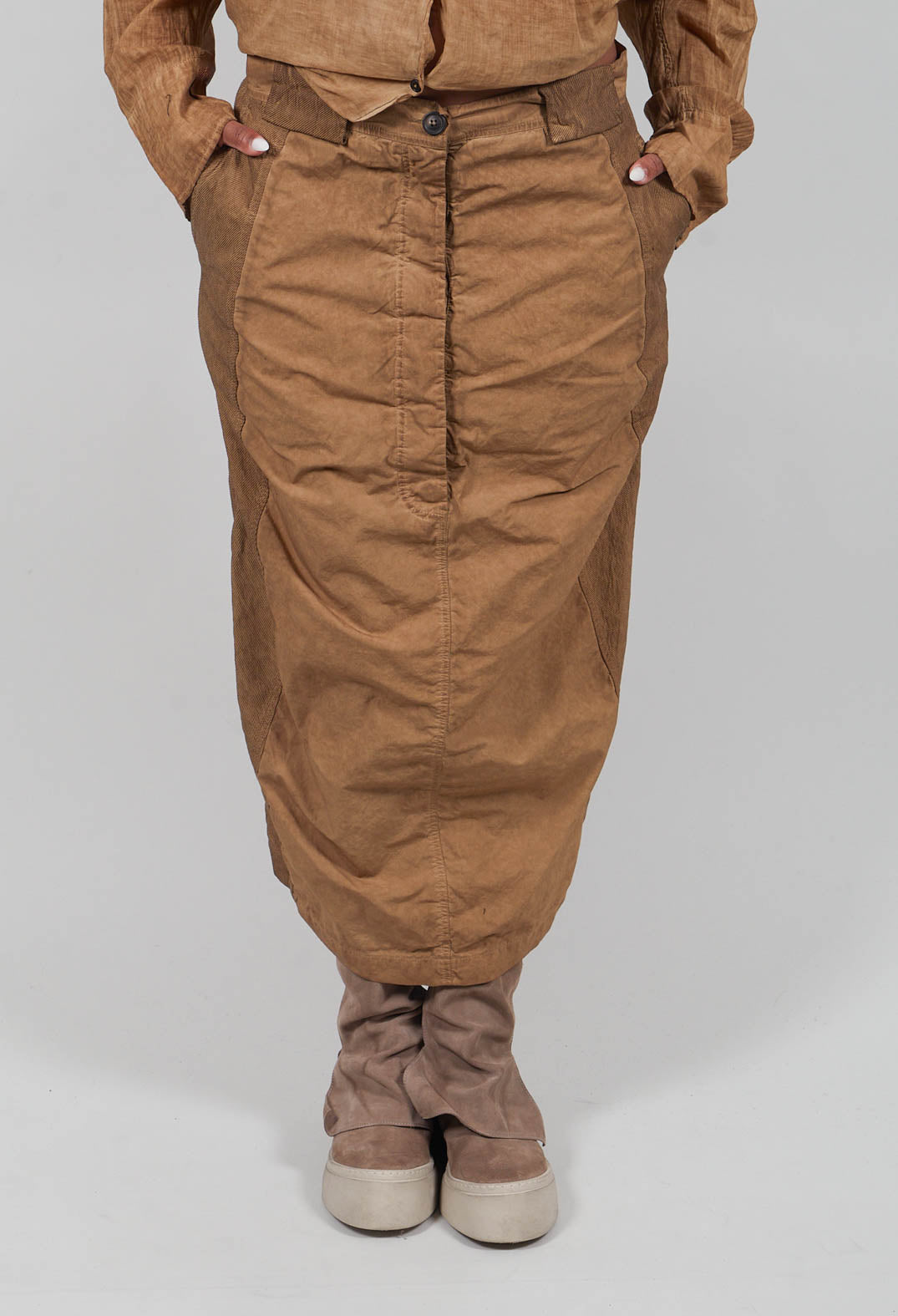 Fitted Skirt in Dakar Cloud  - 2260303