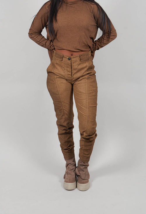 Seam Detail Trousers in Dakar Cloud - 2260104
