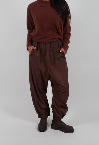 Pre-Order- Drop Crotch Joggers in Henna Cloud - 2280102