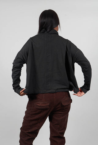 Oversized Top in Black Cloud  - 2280503