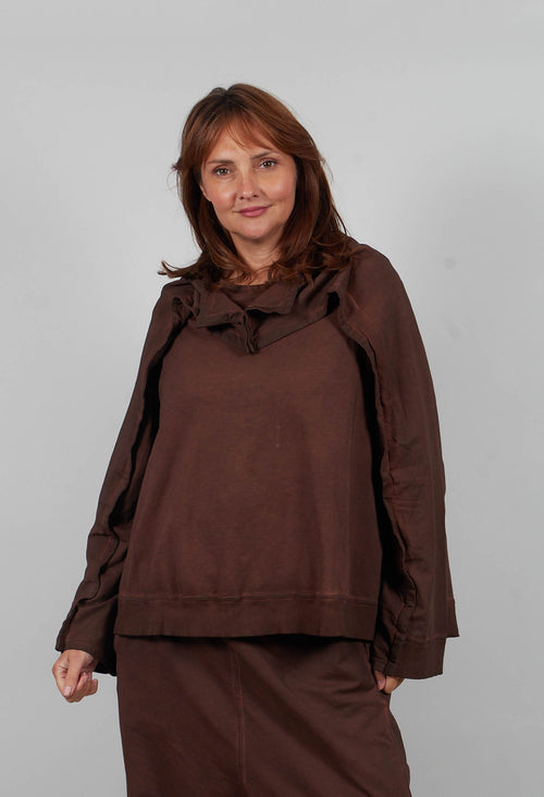 Long Sleeve Sweatshirt in Henna Cloud  - 2280504