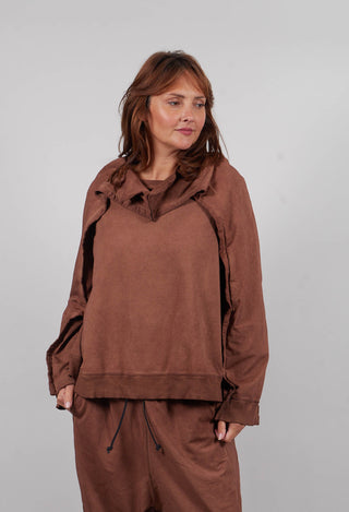 Long Sleeve Sweatshirt in Terracotta Cloud - 2280504