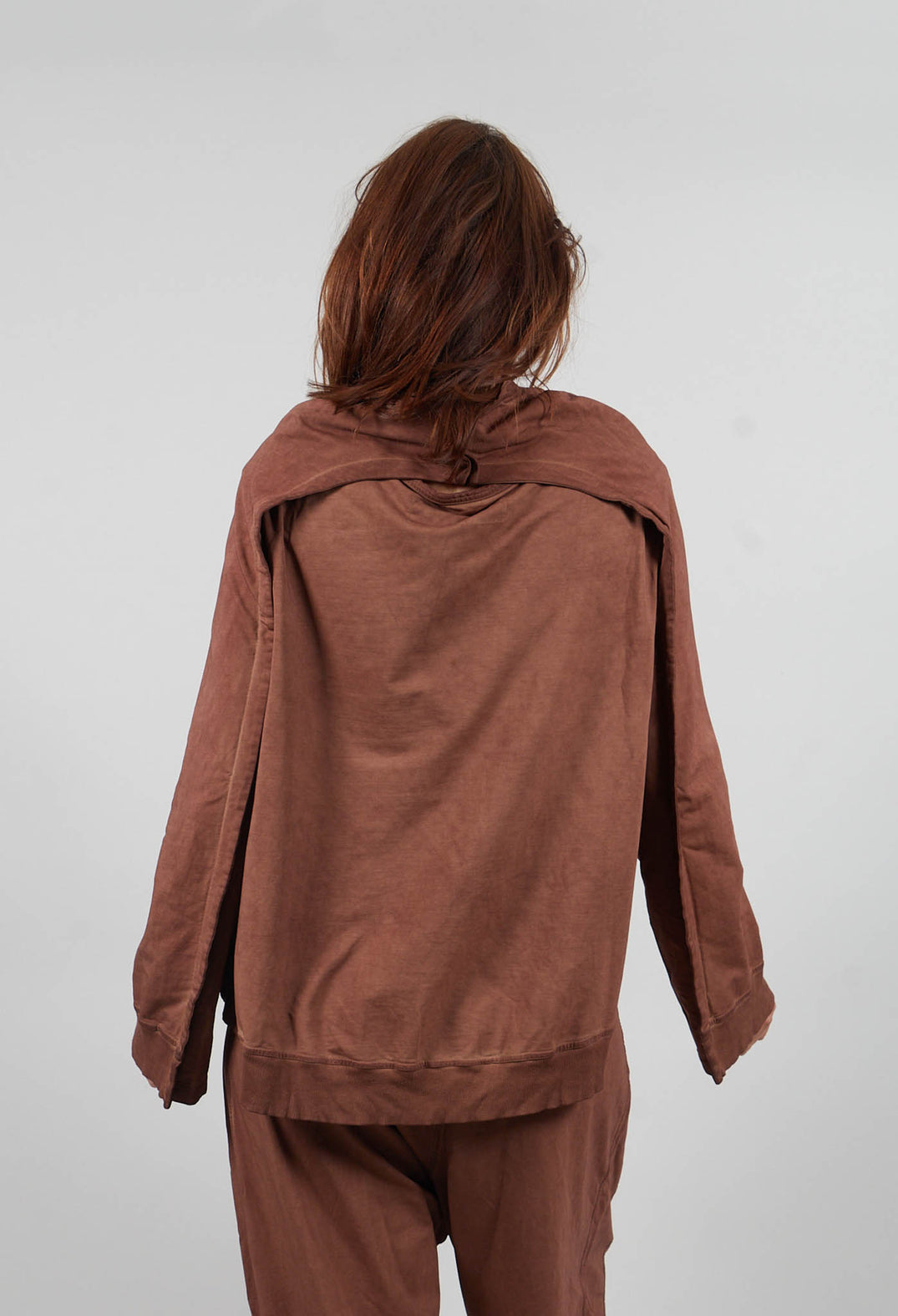 Long Sleeve Sweatshirt in Terracotta Cloud - 2280504