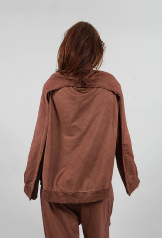 Long Sleeve Sweatshirt in Terracotta Cloud - 2280504