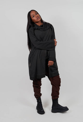 Jersey Over Dress in Black Cloud  - 2280905