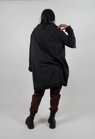 Jersey Over Dress in Black Cloud  - 2280905