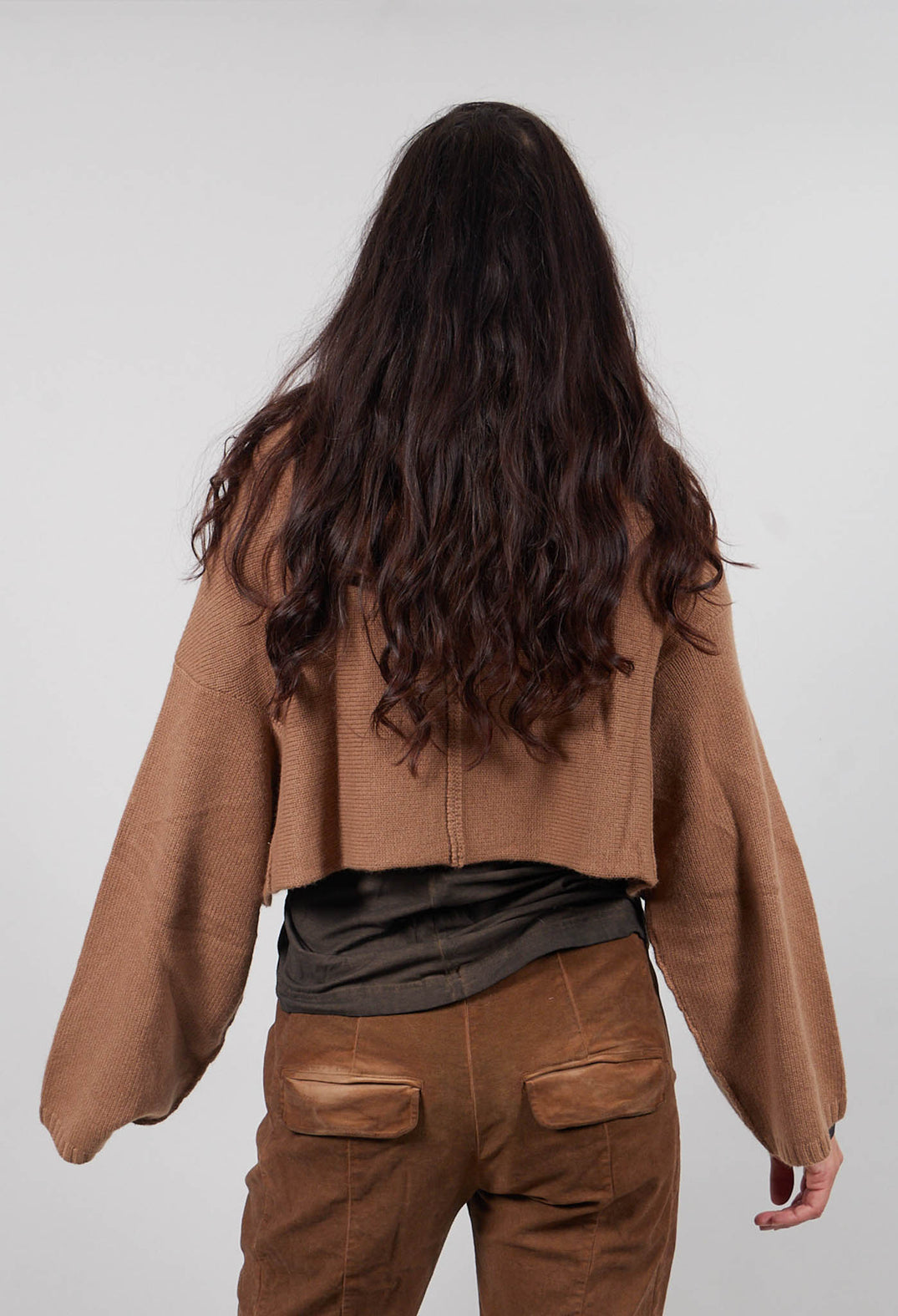 High Open Neck Jumper in Dakar   - 2350703