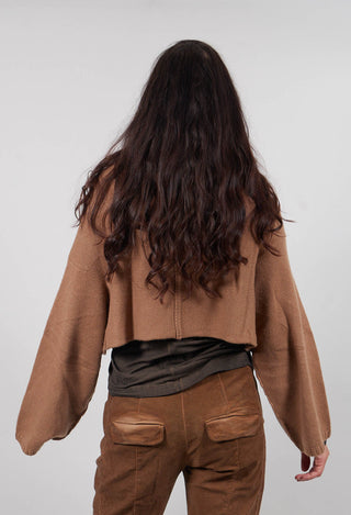 High Open Neck Jumper in Dakar   - 2350703